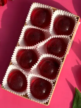 Мармелад цветочный Каркаде в крафтовой упаковке 100 г Мармелад цветочный Каркаде в крафтовой упаковке 100 г