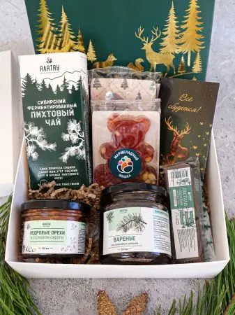 Подарочный набор «Волшебная тайга» 7 в 1 Подарочный набор «Волшебная тайга» 7 в 1