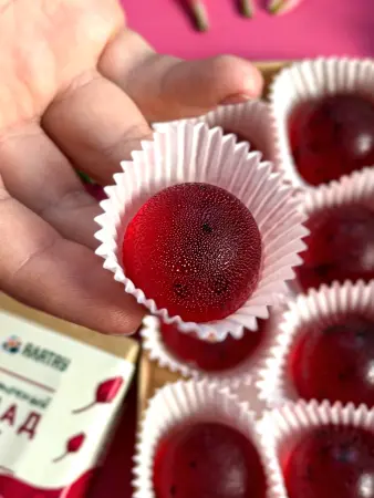 Мармелад цветочный Каркаде в крафтовой упаковке 100 г Мармелад цветочный Каркаде в крафтовой упаковке 100 г